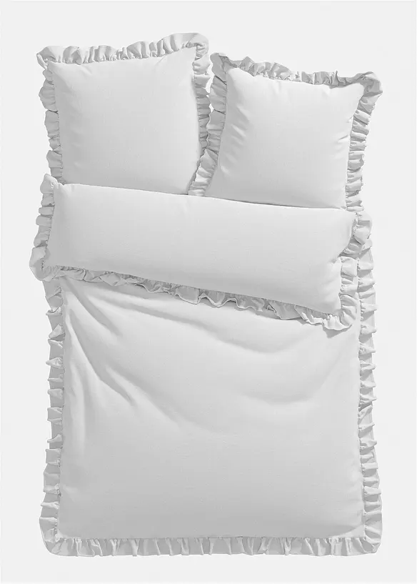 Bettw&auml;sche mit R&uuml;schen, bonprix