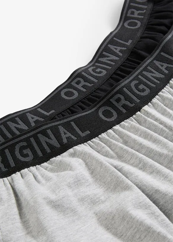 Pyjamahose aus reiner Baumwolle (2er Pack), bonprix