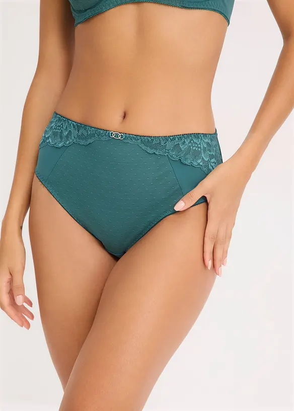 Slip Maxi avec dentelle, bonprix