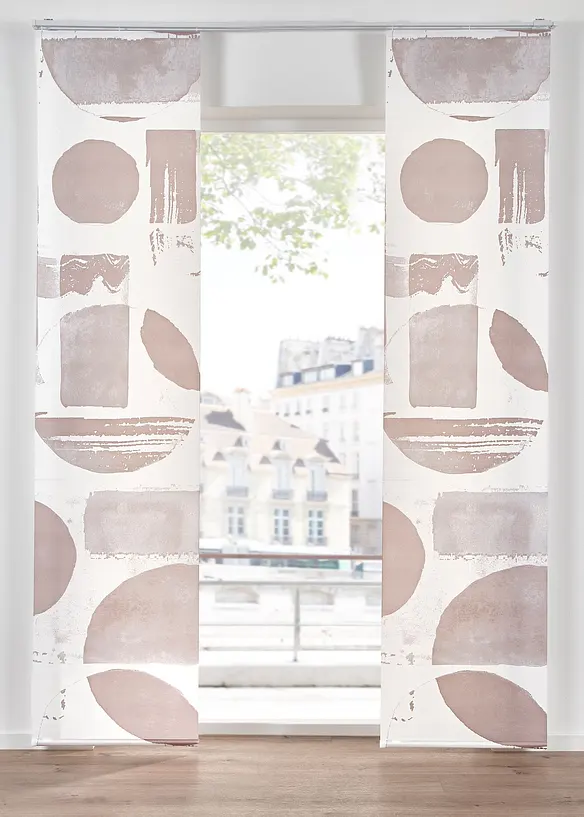 Blendschutz Schiebegardine mit Druck (1er Pack), bonprix
