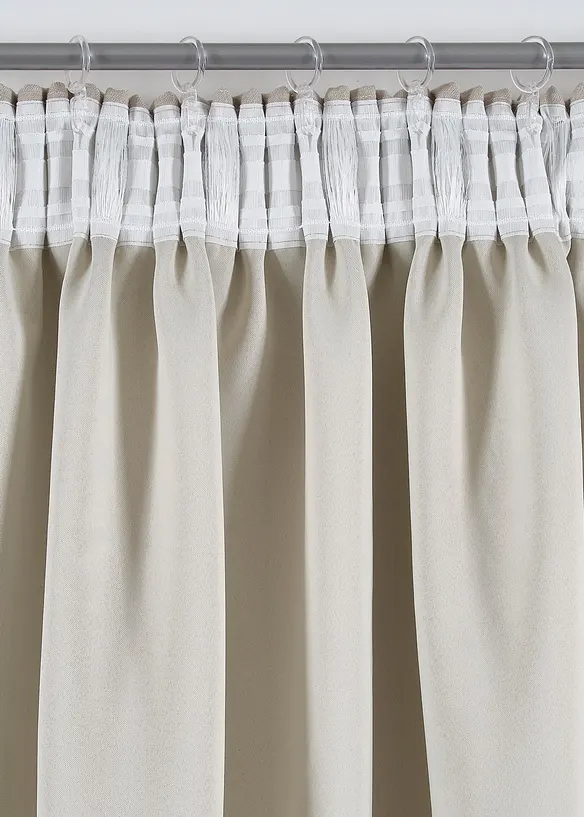 Verdunkelungsvorhang doppellagig (1er Pack), bonprix