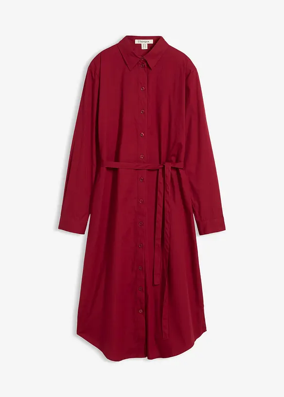 Midikleid aus reiner Bio-Baumwolle, bonprix