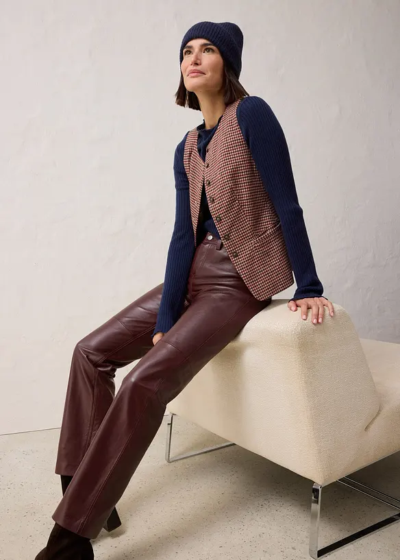 Lederhose aus Lammnappa, bonprix