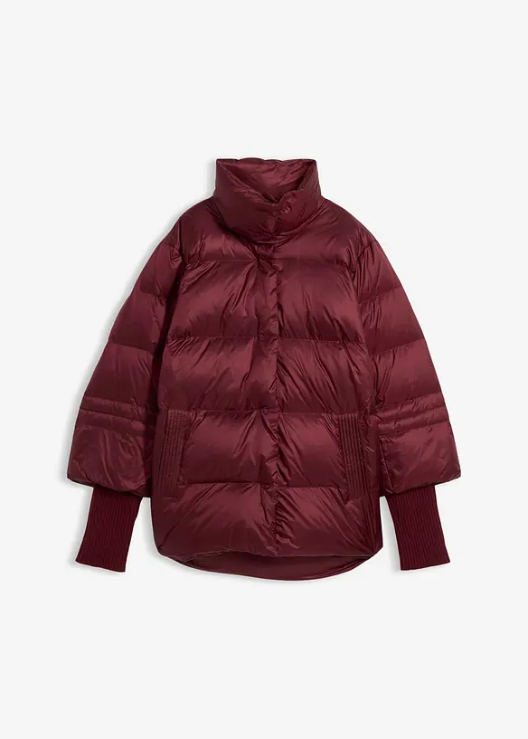 Doudoune à manches en maille, bonprix