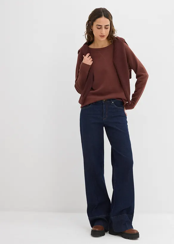 Basic Sweatshirt, bonprix