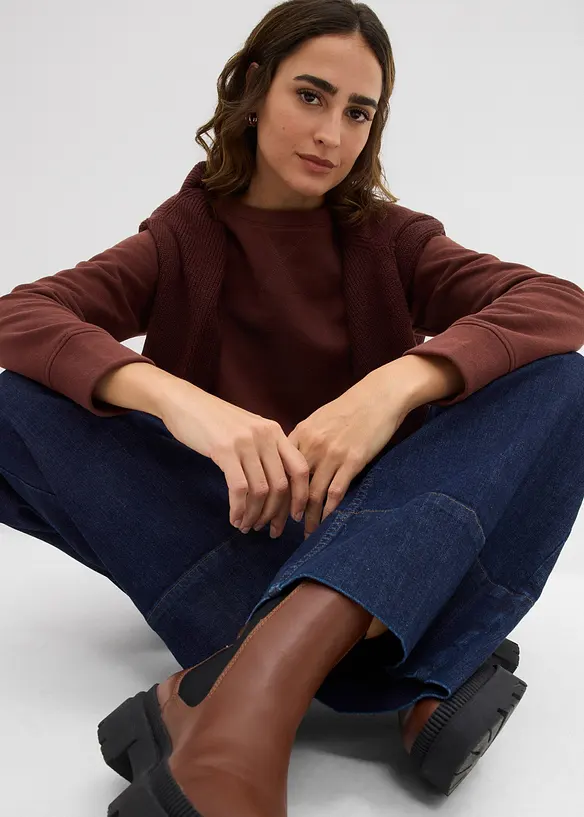 Basic Sweatshirt, bonprix