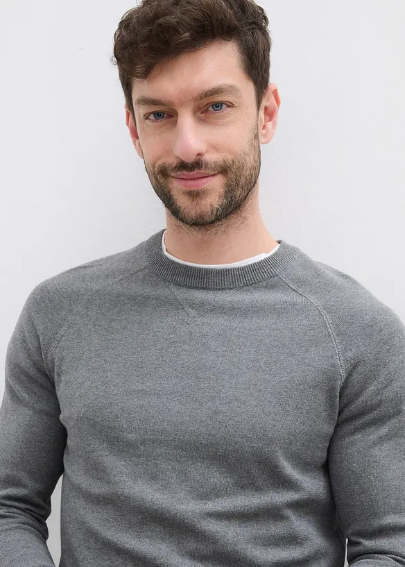 Feinstrickpullover (2er Pack) aus reiner Baumwolle, bonprix