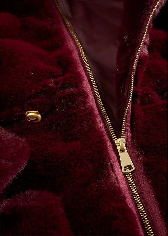 Teddyfell-Mantel, bonprix