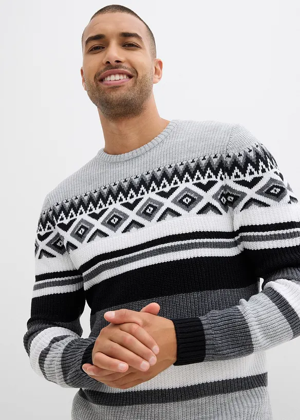 Norweger-Pullover, bonprix