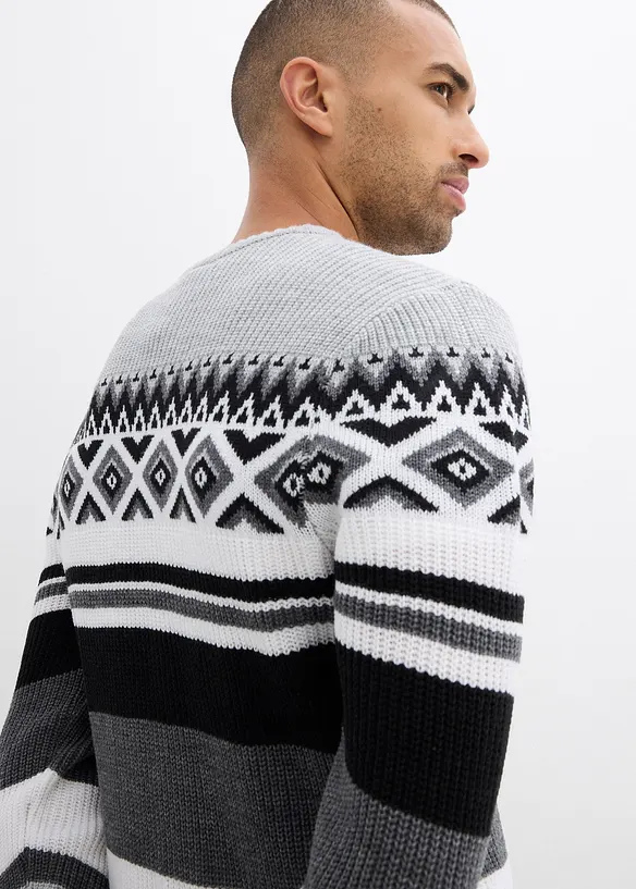 Norweger-Pullover, bonprix