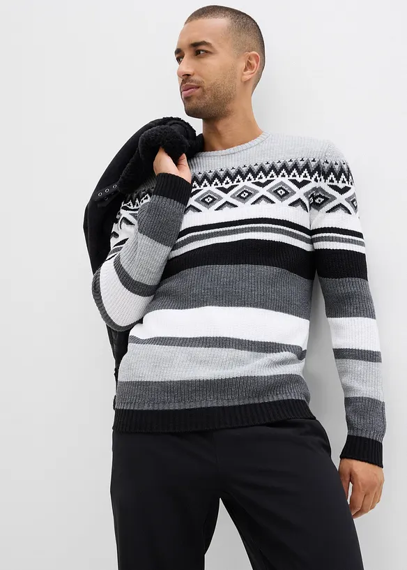 Norweger-Pullover, bonprix