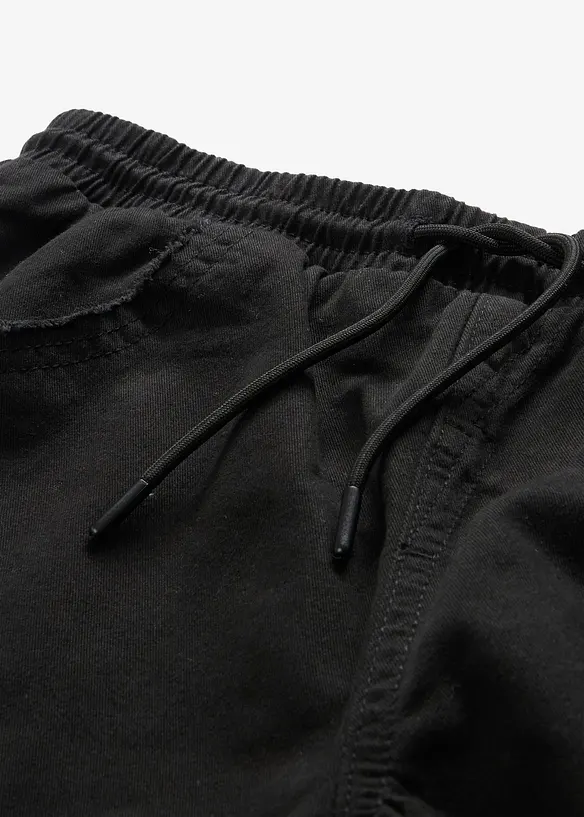 Pantalon jogger regular &agrave; doublure thermique en jersey, bonprix