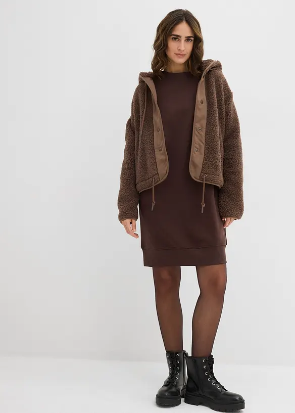 Loose-fit Sweatkleid, bonprix