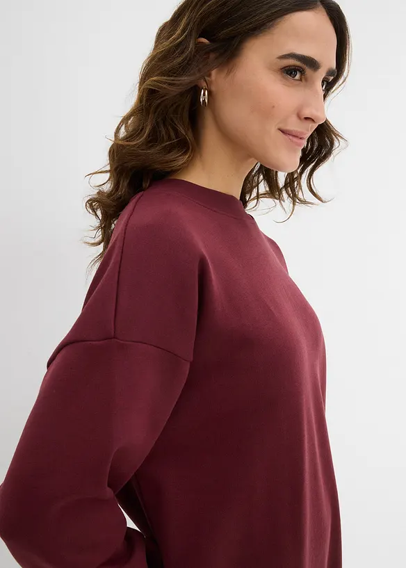 Robe oversize en molleton, bonprix