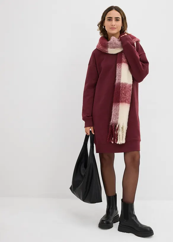 Robe oversize en molleton, bonprix