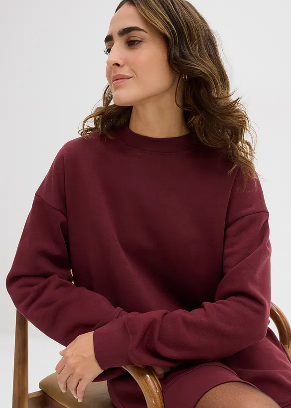 Robe oversize en molleton, bonprix