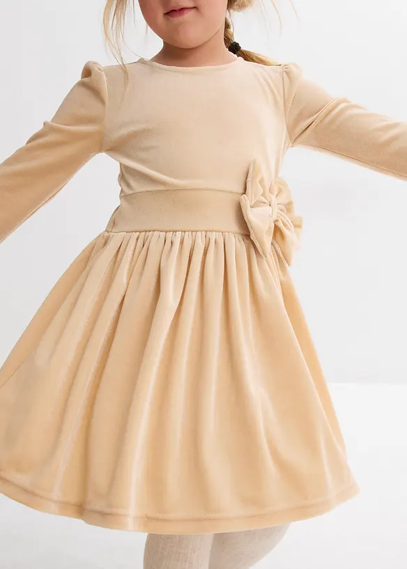 Ausgestelltes Samtkleid, bonprix