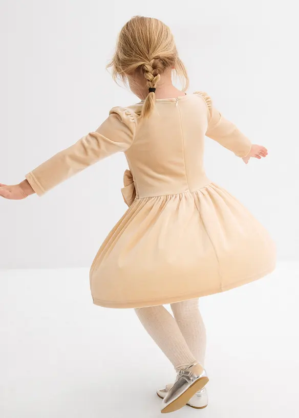 Ausgestelltes Samtkleid, bonprix