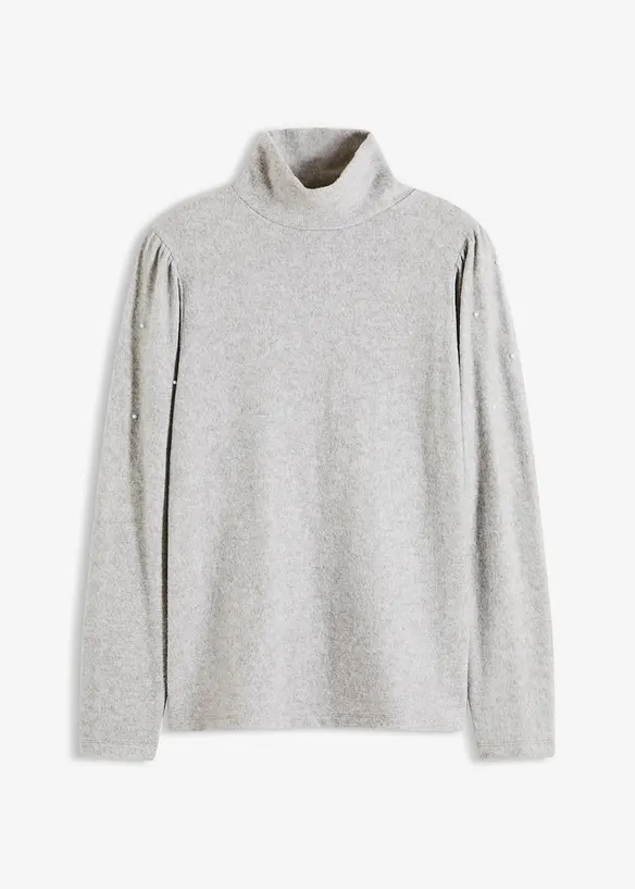 T-shirt manches longues en polaire fluide, bonprix