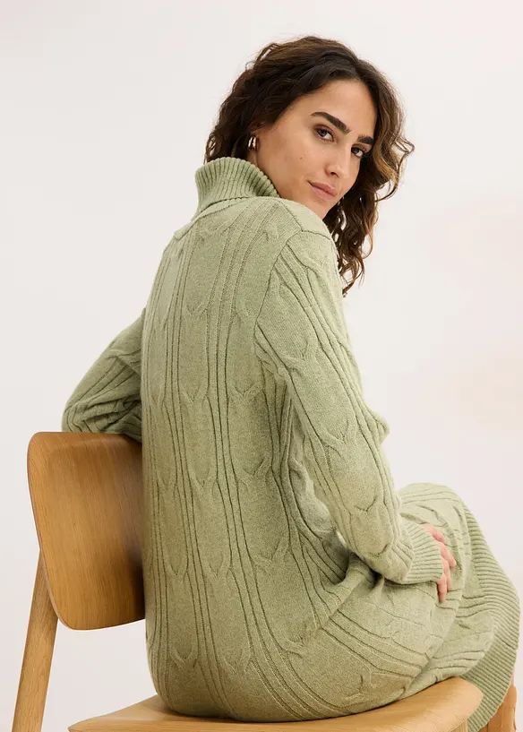 Robe en maille, bonprix