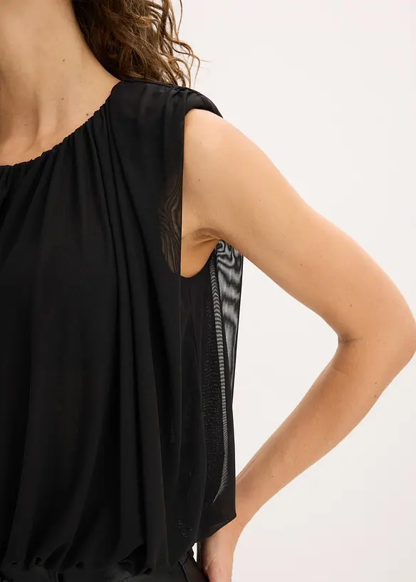Shirt aus feinem Mesh, bonprix