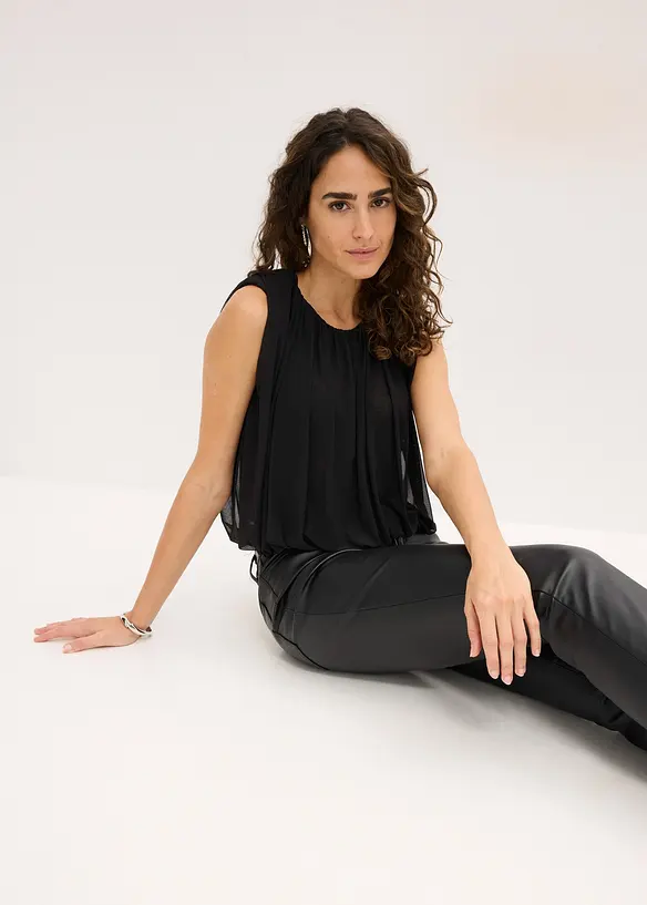 Shirt aus feinem Mesh, bonprix