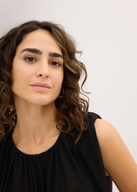 Shirt aus feinem Mesh, bonprix