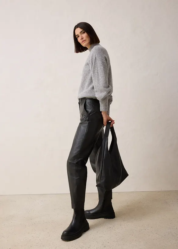 Wollpullover mit Alpakawolle, bonprix