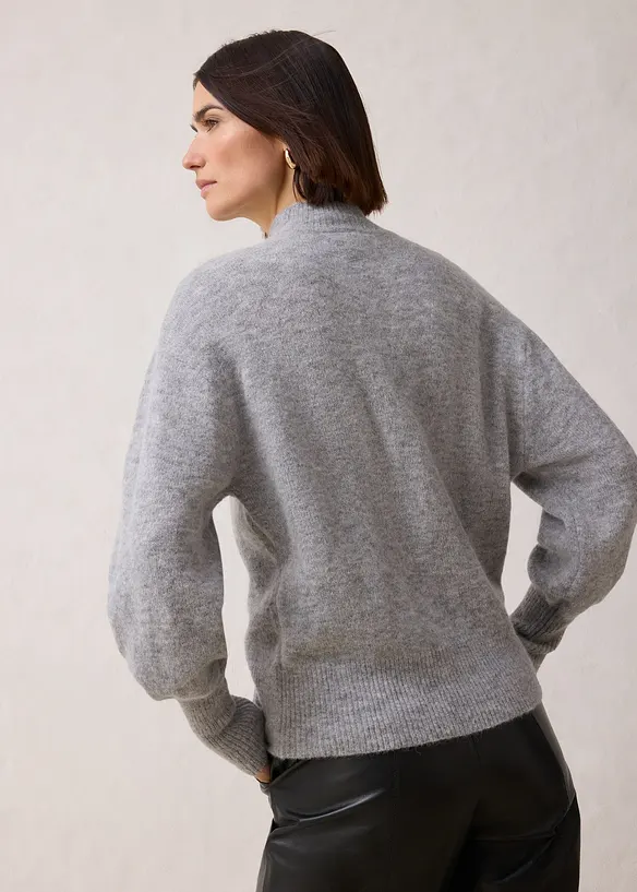 Wollpullover mit Alpakawolle, bonprix