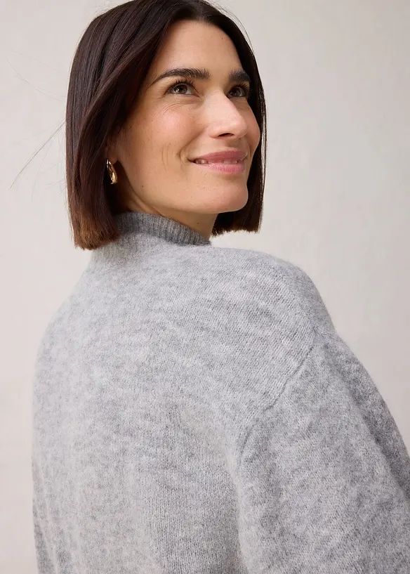 Wollpullover mit Alpakawolle, bonprix