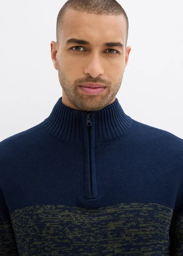 Grobstrick Troyer mit Baumwolle, bonprix