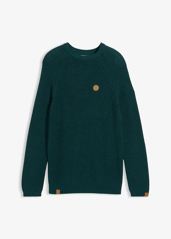 Pull doux à col rond, bonprix