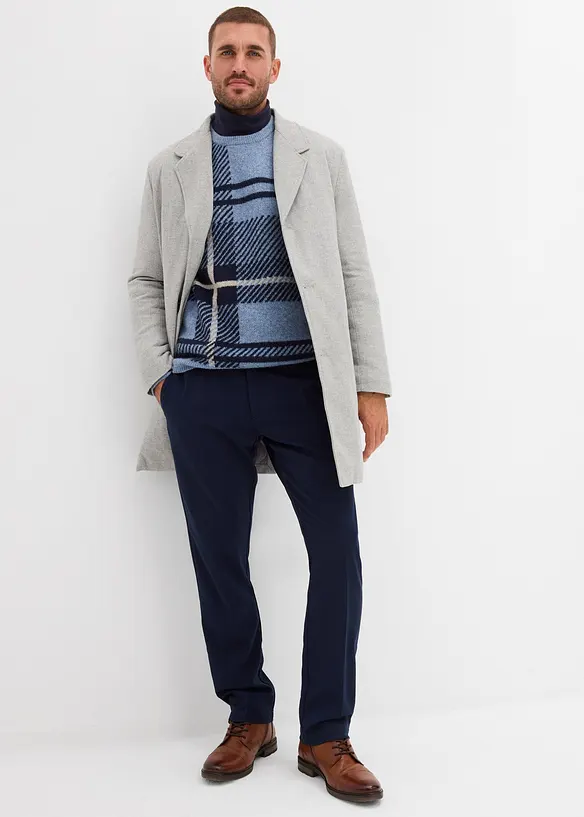 Pullover mit Karomuster, bonprix