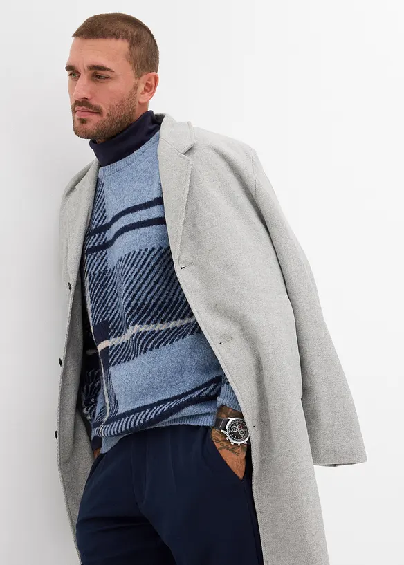 Pullover mit Karomuster, bonprix