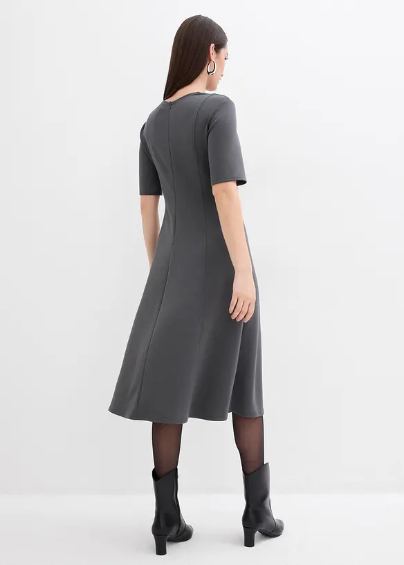 Jerseykleid aus fließendem Viskose-Mix, bonprix