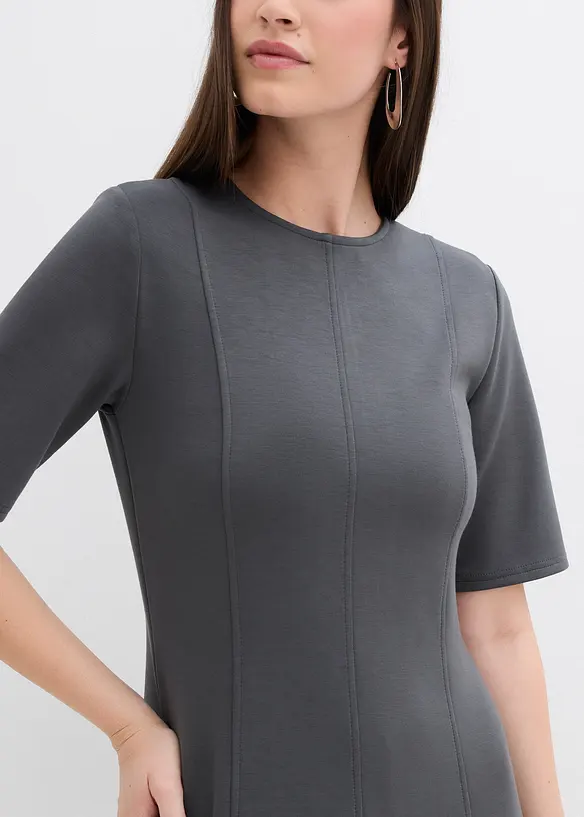 Jerseykleid aus fließendem Viskose-Mix, bonprix