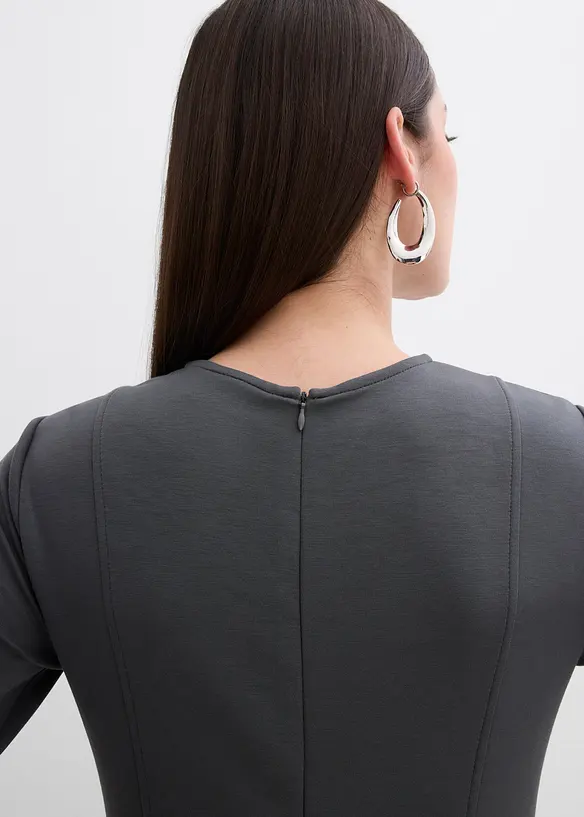 Jerseykleid aus fließendem Viskose-Mix, bonprix