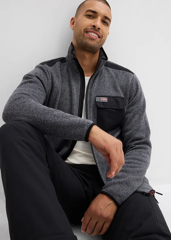 Strickfleecejacke, bonprix