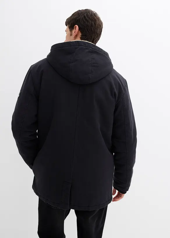 robuste Winterjacke aus Canvas, bonprix
