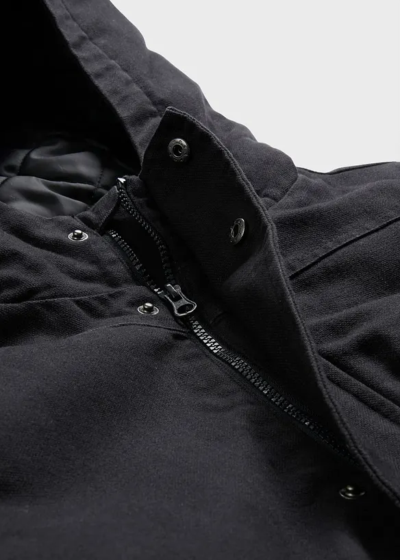 robuste Winterjacke aus Canvas, bonprix