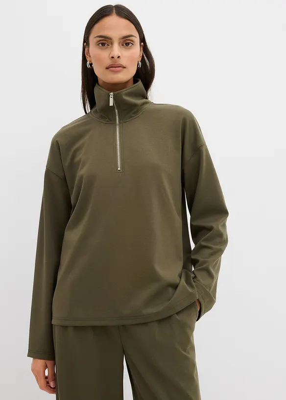 Troyer aus Viskose-Mix, bonprix