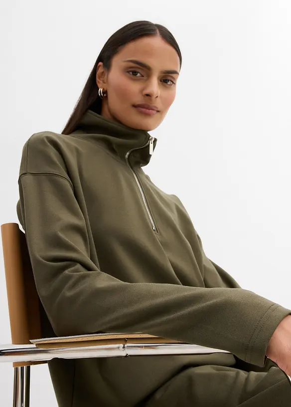 Troyer aus Viskose-Mix, bonprix