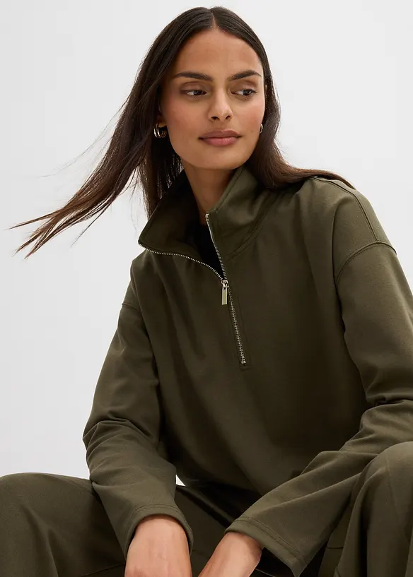 Troyer aus Viskose-Mix, bonprix