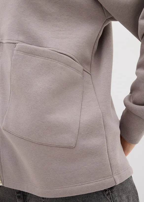 Oversize Sweatjacke, bonprix