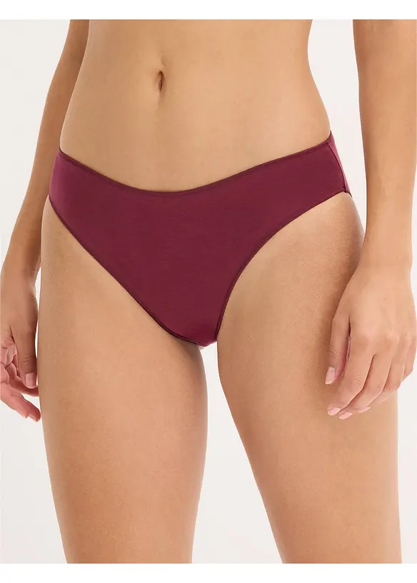 Slip mit Bio-Baumwolle (4er Pack), bonprix