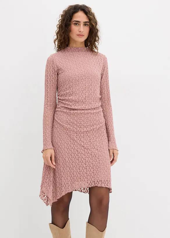 Spitzenkleid mit Zipfelsaum, bonprix