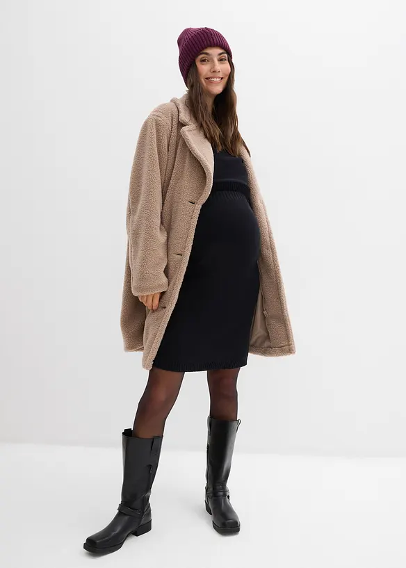 Set aus Pullover und Rock für die Schwangerschaft und danach aus Bio-Baumwolle (2. tlg Set), bonprix