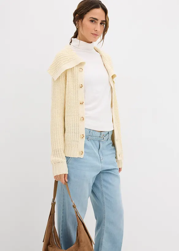 Grobstrick-Pullover, bonprix