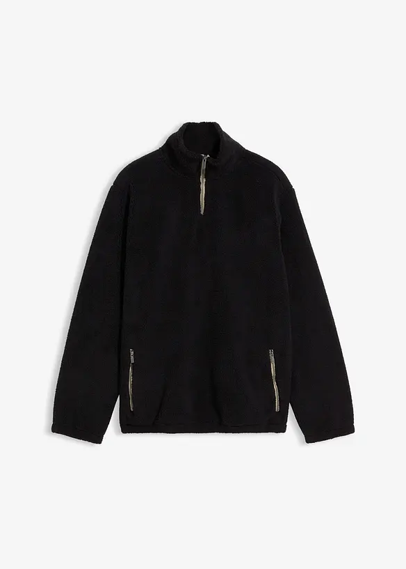 Teddy-Fleecepullover, bonprix