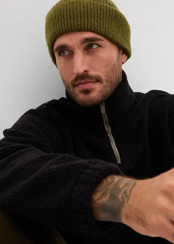 Teddy-Fleecepullover, bonprix